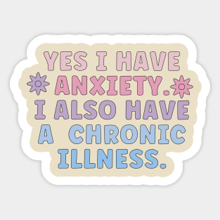 Funny Chronic Illness Comfort Colors - POTS Syndrome Sticker